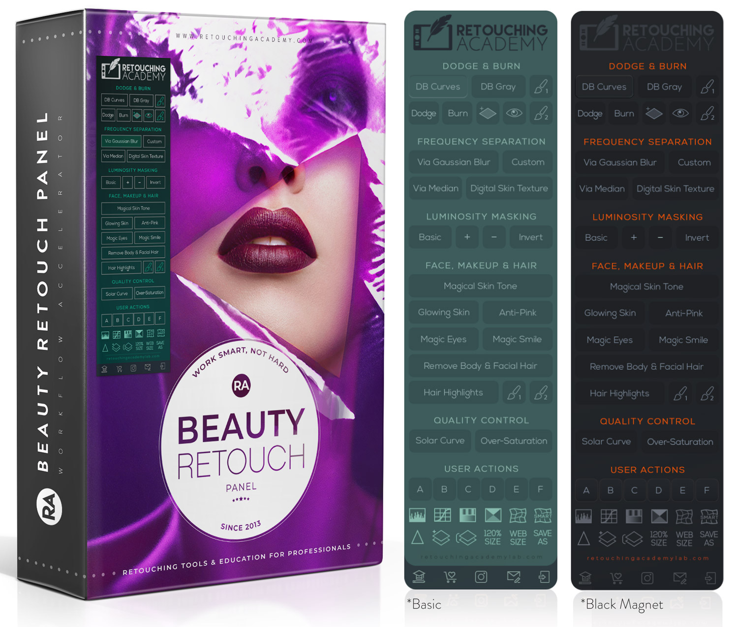 beauty retouching panel free download