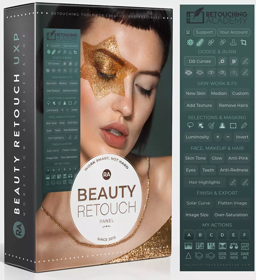 Beauty Retouch panel for Photoshop