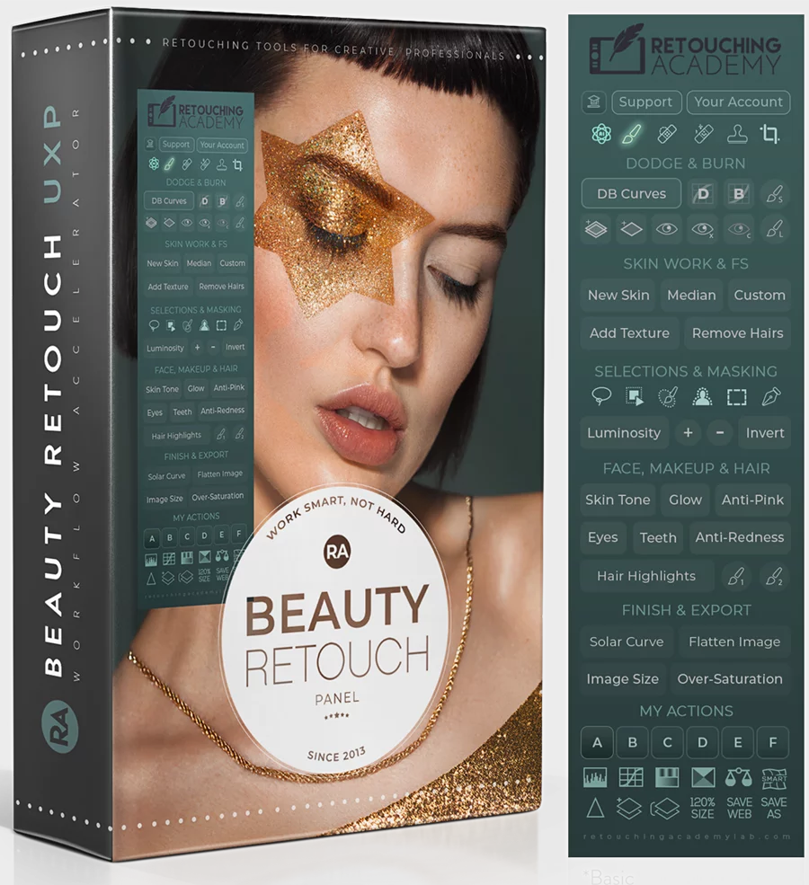 Beauty Retouch panel for Adobe Photoshop